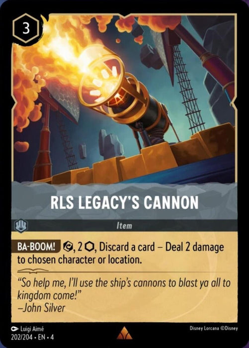 RLS Legacy's Cannon - 202/204