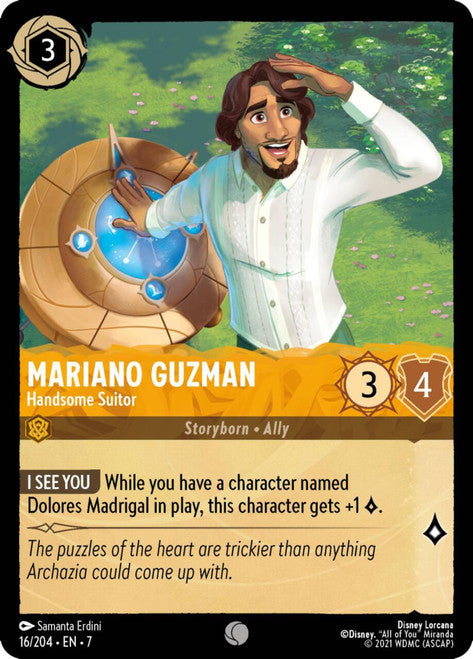 Mariano Guzman : Handsome Suitor - 16/204