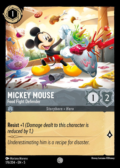 Mickey Mouse : Food Fight Defender - 176/204