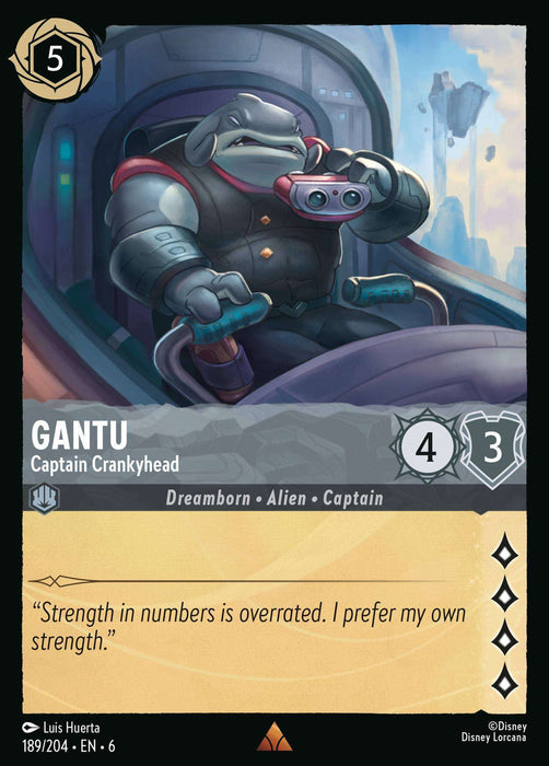 Gantu : Captain Crankyhead - 189/204