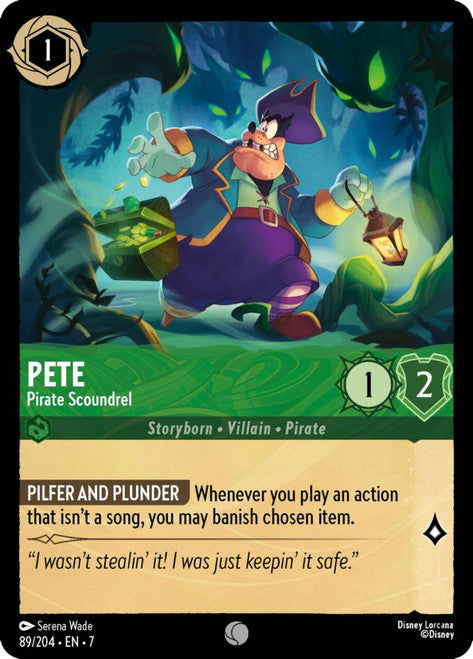 Pete : Pirate Scoundrel - 89/204