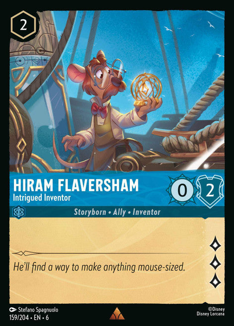 Hiram Flaversham : Intrigued Inventor - 159/204