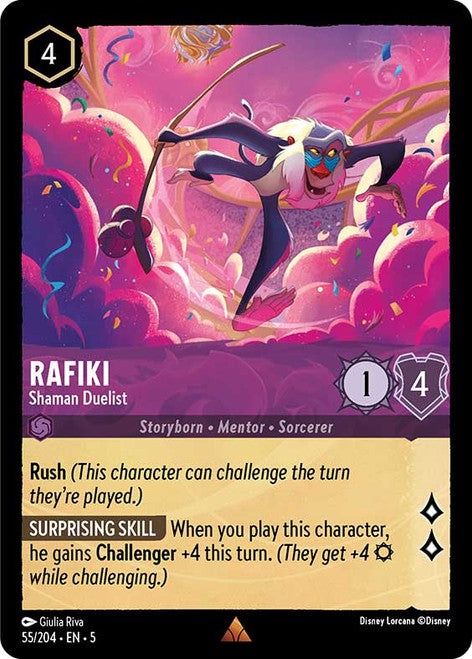 Rafiki (Foil) : Shaman Duelist - 55/204