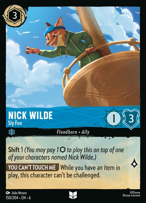 Nick Wilde (Foil) : Sly Fox - 150/204