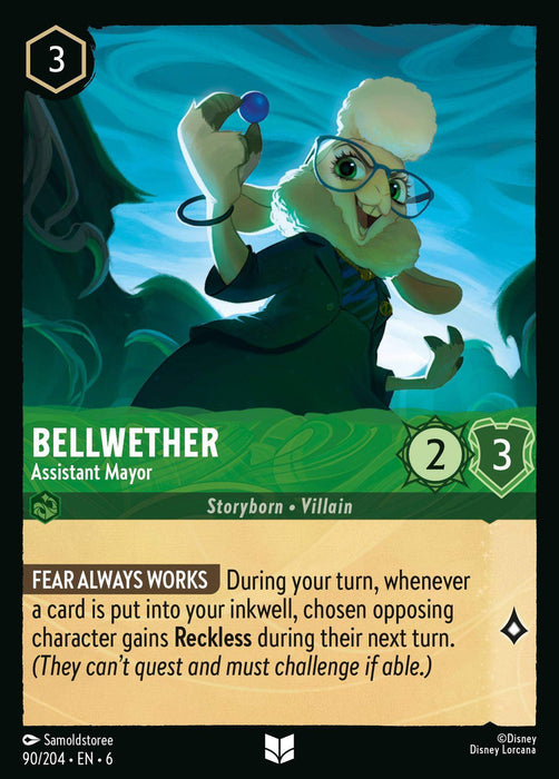 Bellwether : Assistant Mayor - 90/204