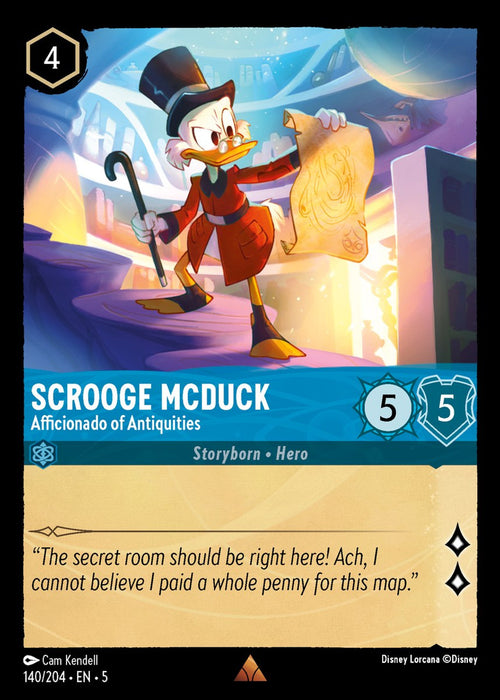 Scrooge McDuck : Afficionado of Antiquities - 140/204