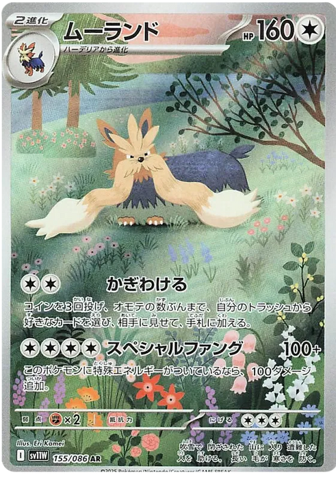 Stoutland : WHITE FLARE JP - 155/086
