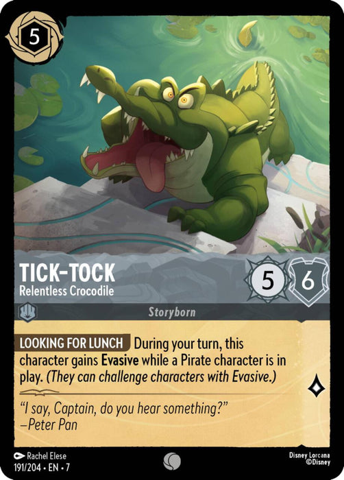 Tick‐Tock : Relentless Crocodile - 191/204