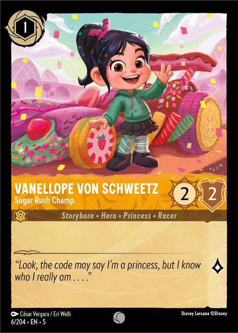 Vanellope von Schweetz : Sugar Rush Champ - 6/204