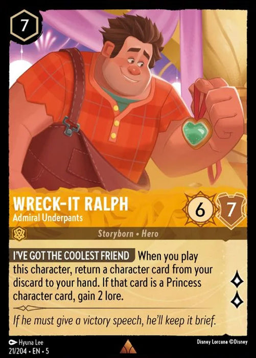 Wreck-It Ralph : Admiral Underpants - 21/204