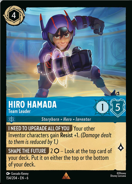 Hiro Hamada : Team Leader - 154/204