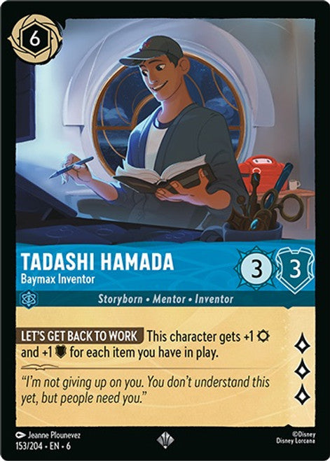 Tadashi Hamada : Baymax Inventor - 153/204