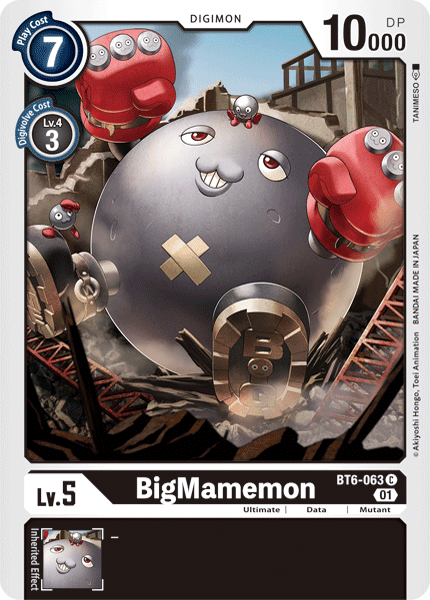 BigMamemon : DOUBLE DIAMOND - BT6-063