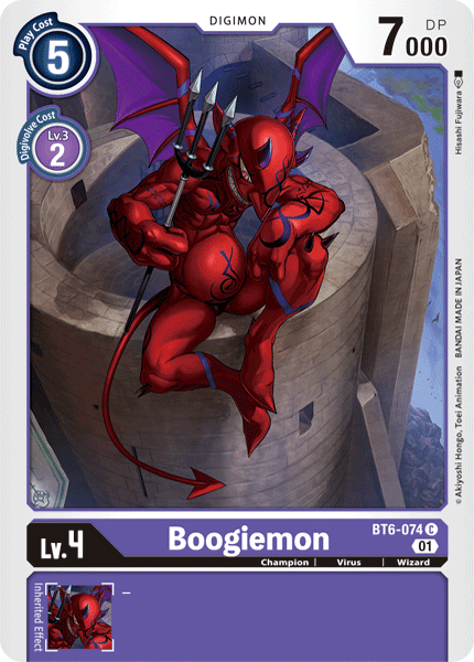 Boogiemon : DOUBLE DIAMOND - BT6-074