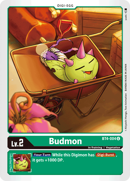 Budmon : GREAT LEGEND - BT4-004