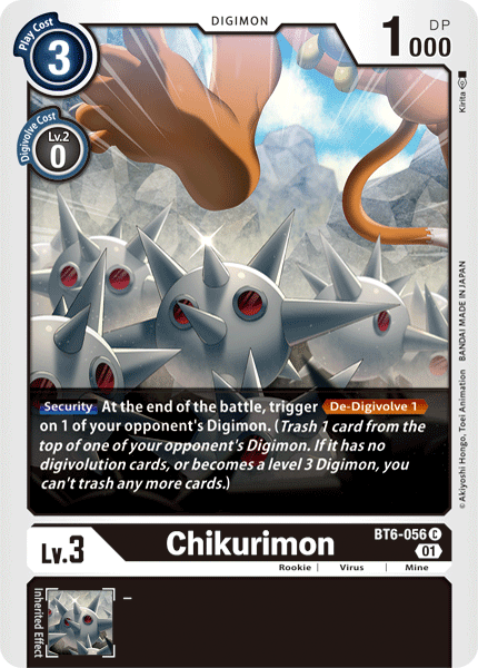 Chikurimon : DOUBLE DIAMOND - BT6-056