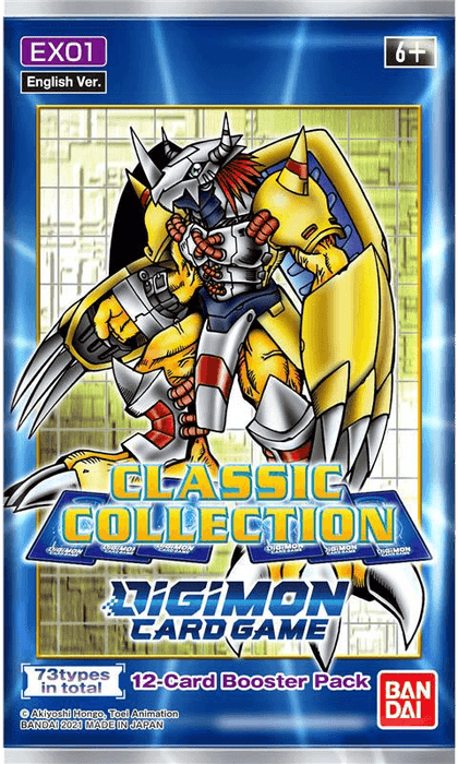 Digimon Card Game : Classic Collection Booster Pack - EX01