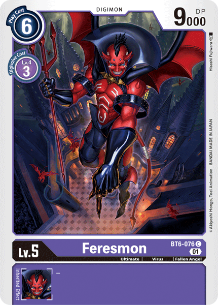 Feresmon : DOUBLE DIAMOND - BT6-076