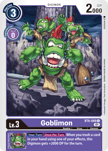 Goblimon : DOUBLE DIAMOND - BT6-069