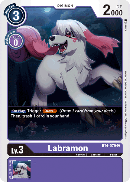 Labramon : GREAT LEGEND - BT4-079