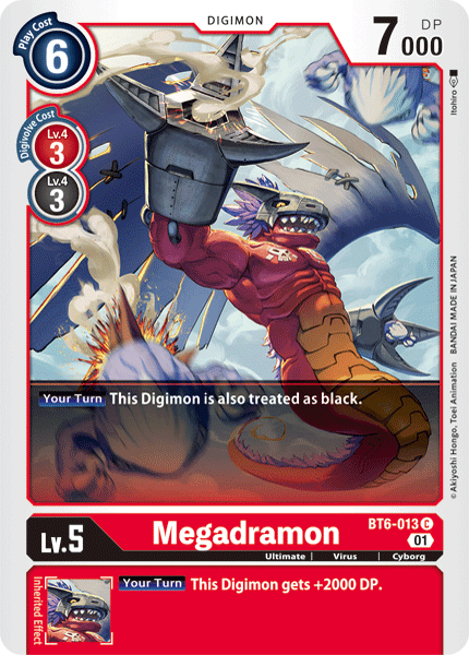 Megadramon : DOUBLE DIAMOND - BT6-013 - Lockett Labs UK