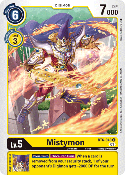 Mistymon : DOUBLE DIAMOND - BT6-040