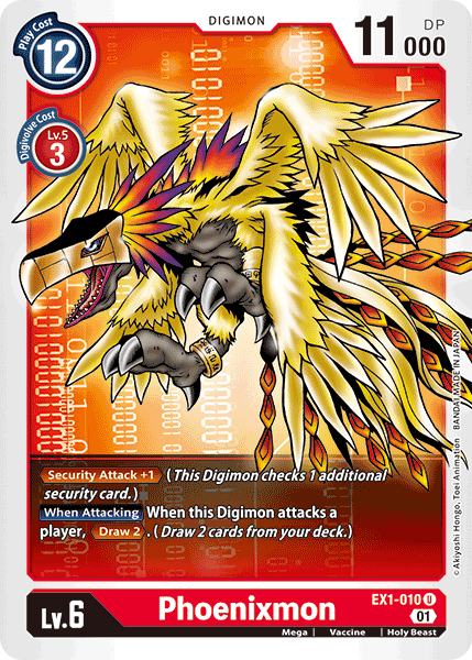 Phoenixmon : CLASSIC COLLECTION - EX1-010
