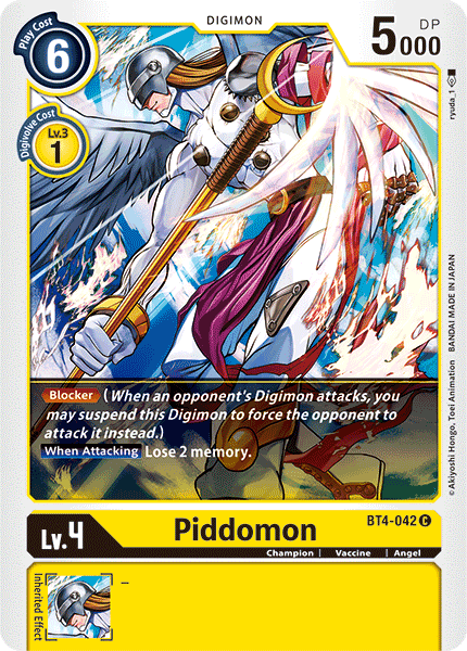 Piddomon : GREAT LEGEND - BT4-042