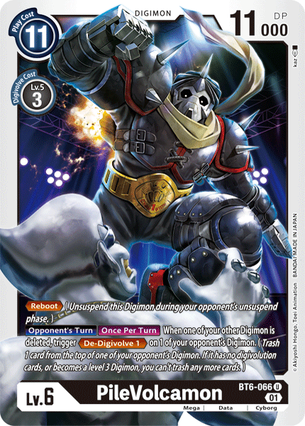 PileVolcamon : DOUBLE DIAMOND - BT6-066