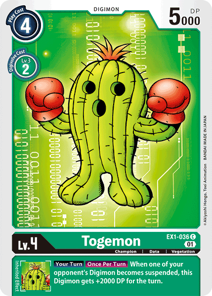 Togemon : CLASSIC COLLECTION - EX1-036