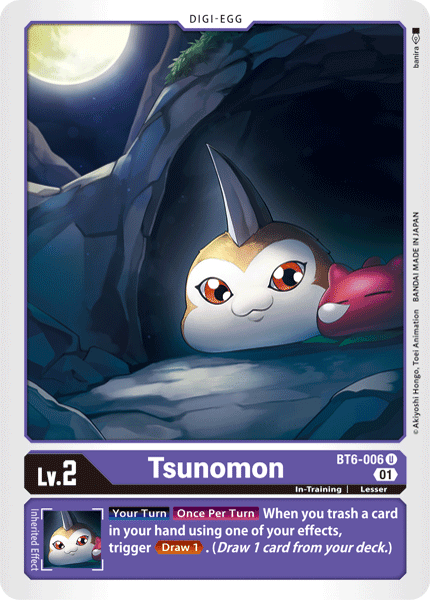 Tsunomon : DOUBLE DIAMOND - BT6-006 - Lockett Labs UK