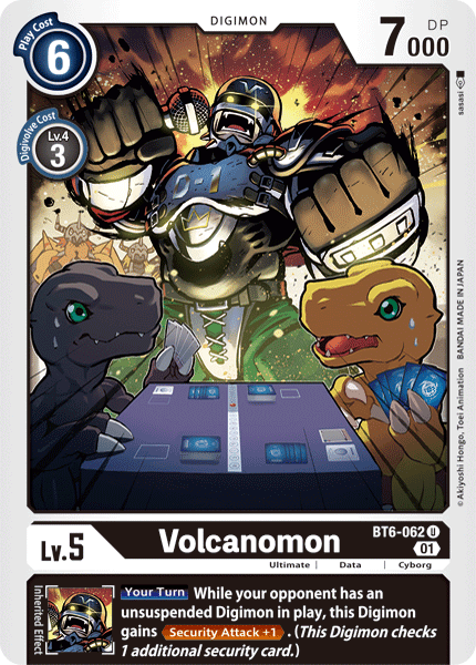 Volcanomon : DOUBLE DIAMOND - BT6-062