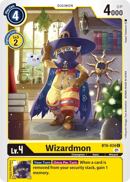Wizardmon : DOUBLE DIAMOND - BT6-034
