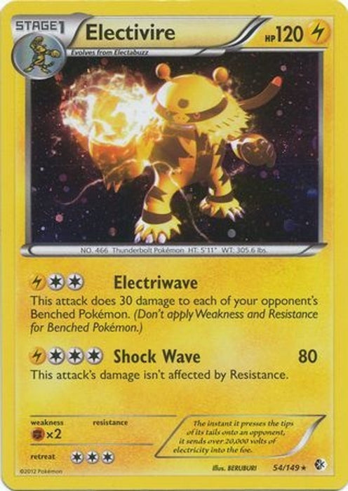 Electivire : ALTERNATE PROMO (Holo) - 54/149