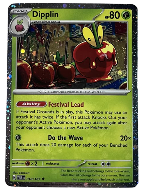 Dipplin : ALTERNATE PROMO (Holo) - 018/167