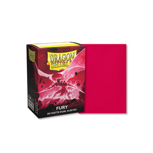 Dragon Shield : Standard size - Dual Matte - Fury 'Alaric, Crimson King' (100ct)
