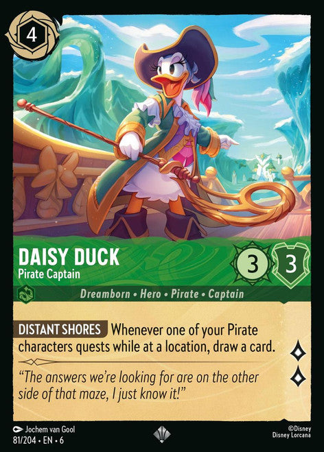 Daisy Duck : Pirate Captain - 81/204
