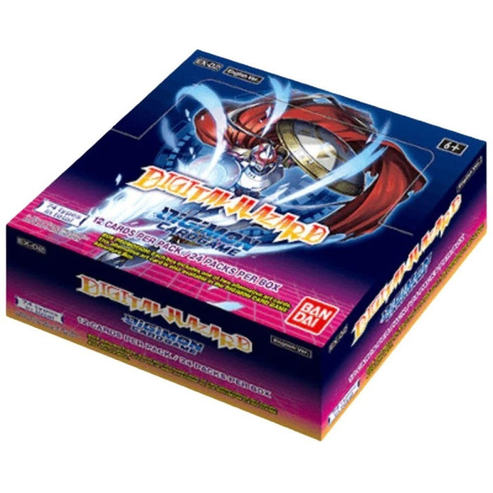 Digimon : Digital Hazard EX02 Booster Box- (24 Packs)