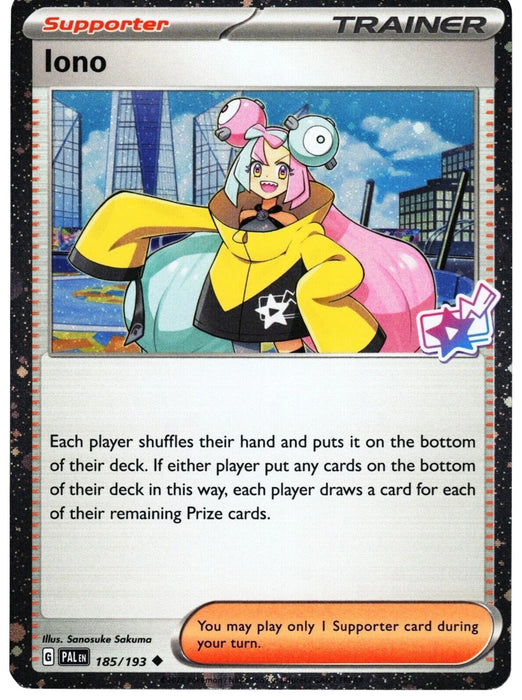 Iono : PROMO (Holo) (Stamped) - 185/193