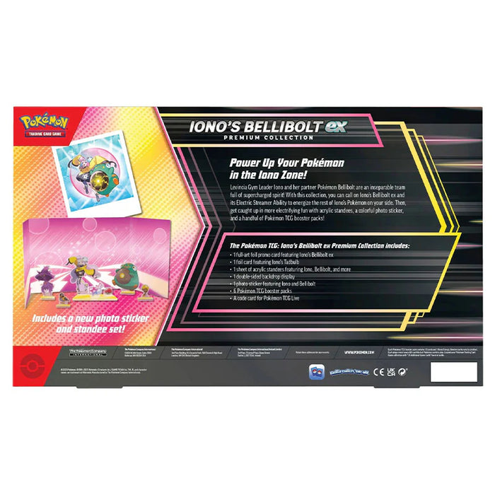Pokemon : Iono’s Bellibolt ex Premium Collection