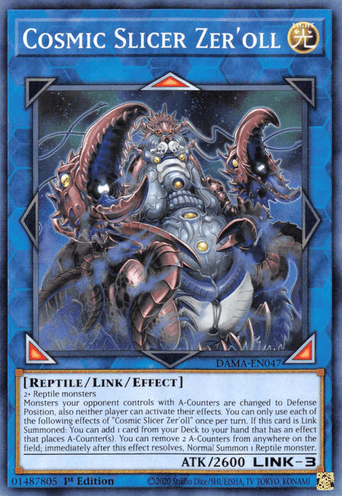 Cosmic Slicer Zer'oll : DAWN OF MAJESTY - DAMA-EN047 - Lockett Labs UK