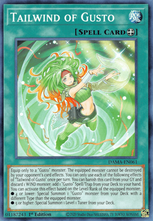 Tailwind of Gusto : DAWN OF MAJESTY - DAMA-EN061 - Lockett Labs UK