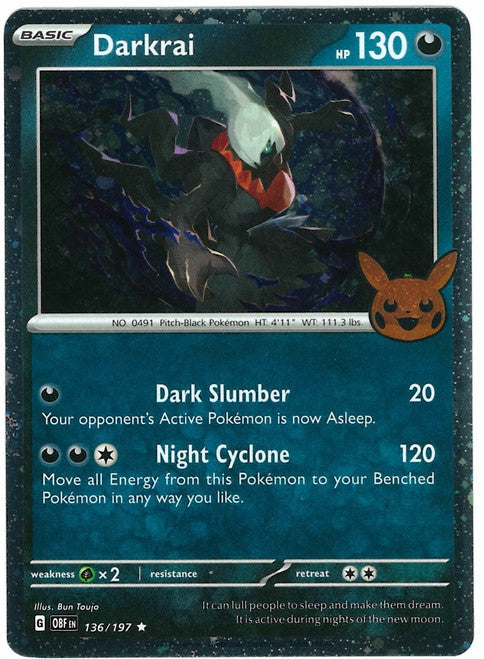 Darkrai : TRICK OR TRADE 2024 (Holo) - 136/197