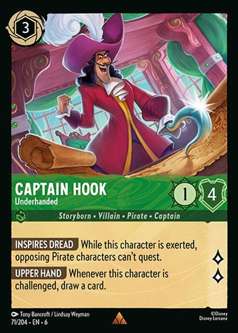 Captain Hook : Underhanded - 71/204