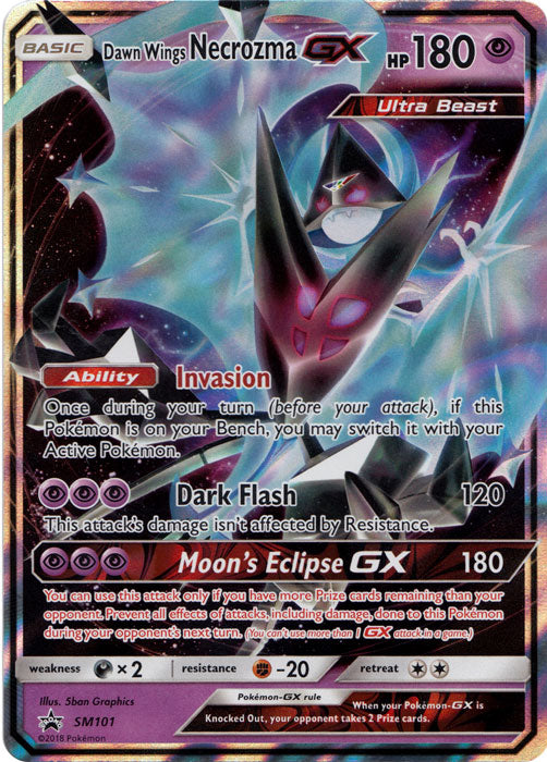 Dawn Wings Necrozma GX : PROMO - SM101