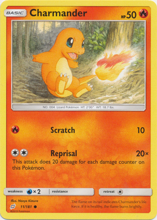 Charmander : TEAM UP - 11/181
