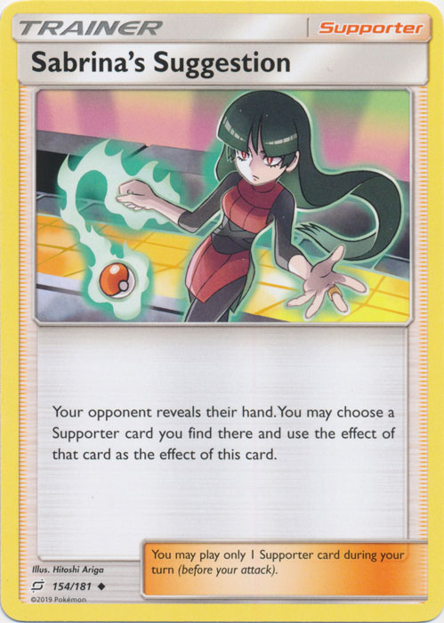 Sabrina's Suggestion : TEAM UP - 154/181