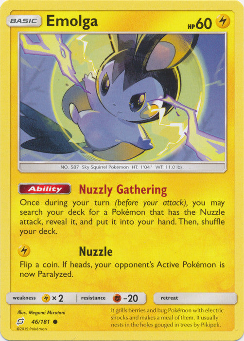 Emolga : TEAM UP - 46/181