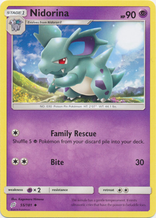 Nidorina : TEAM UP - 55/181