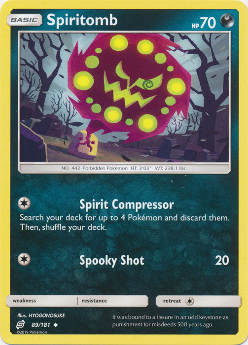 Spiritomb : TEAM UP - 89/181